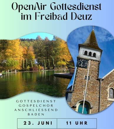 Gottesdienst im Freibad 23. Juni