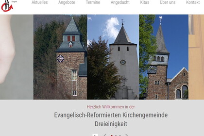 Neue Internetseite