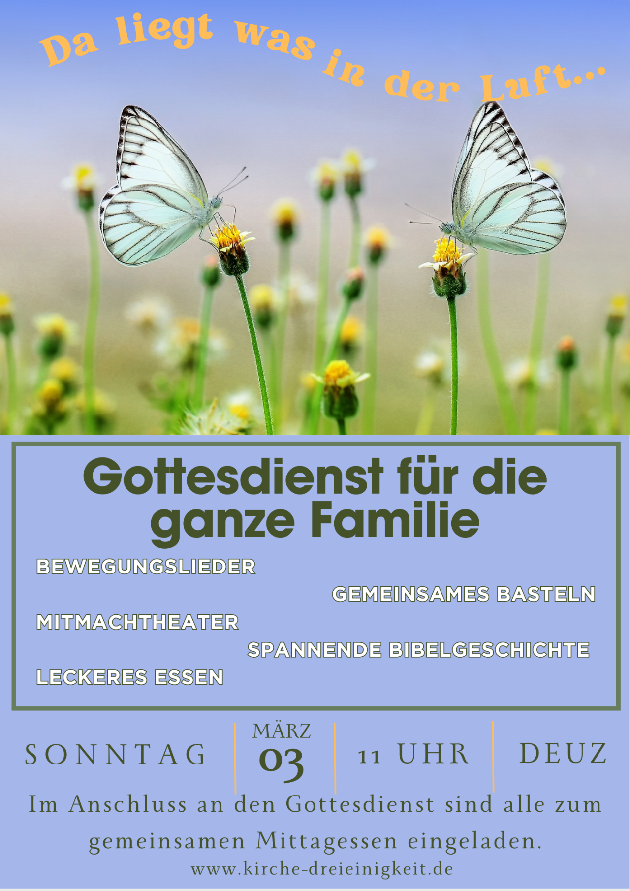 Plakat Familiengottesdienst 03.03.24